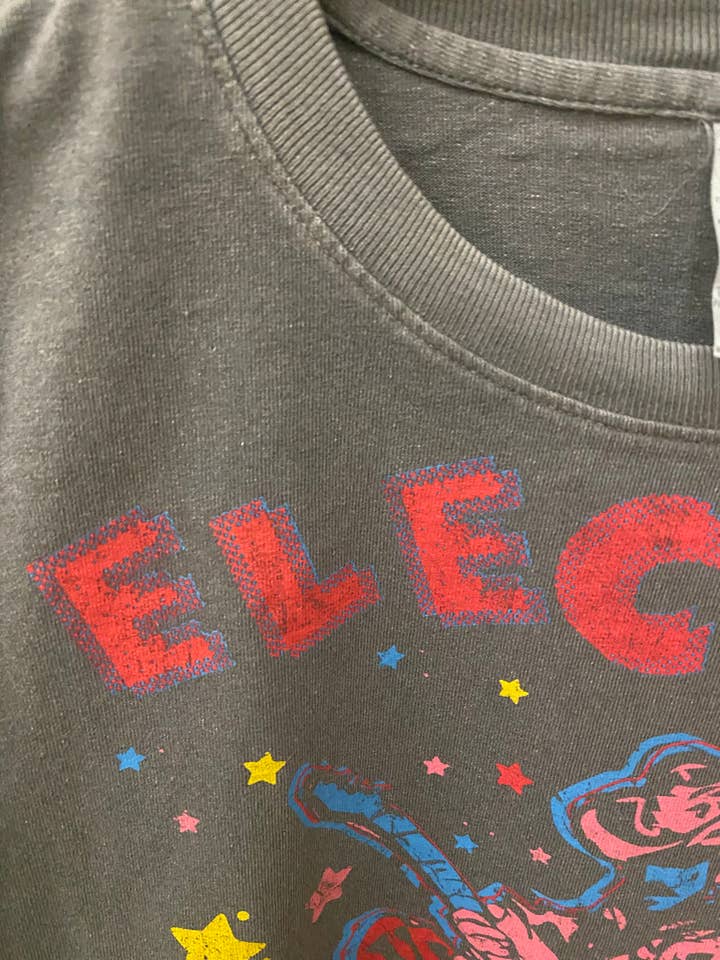 Country Deep Apparel - Wholesale Tank Top - Women's - Electric Cowboy Midriff boxy Muscle crop top5