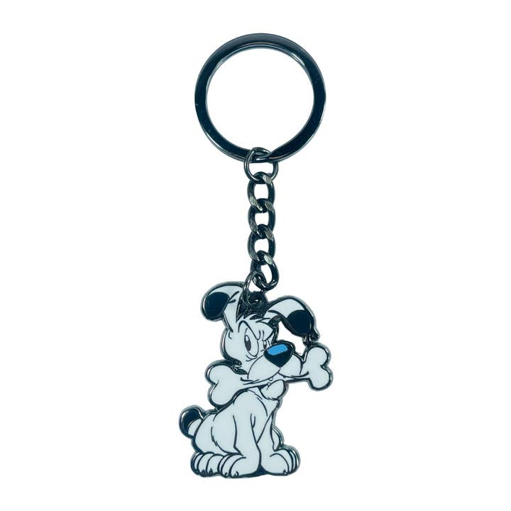 SCHLÜSSELANHÄNGER © Asterix - Idefix mit Knochen - B#30 für den Großhandel von Astur Pins