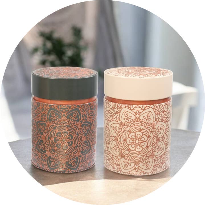 Metal tin Mandala 500g for wholesale by Eigenart