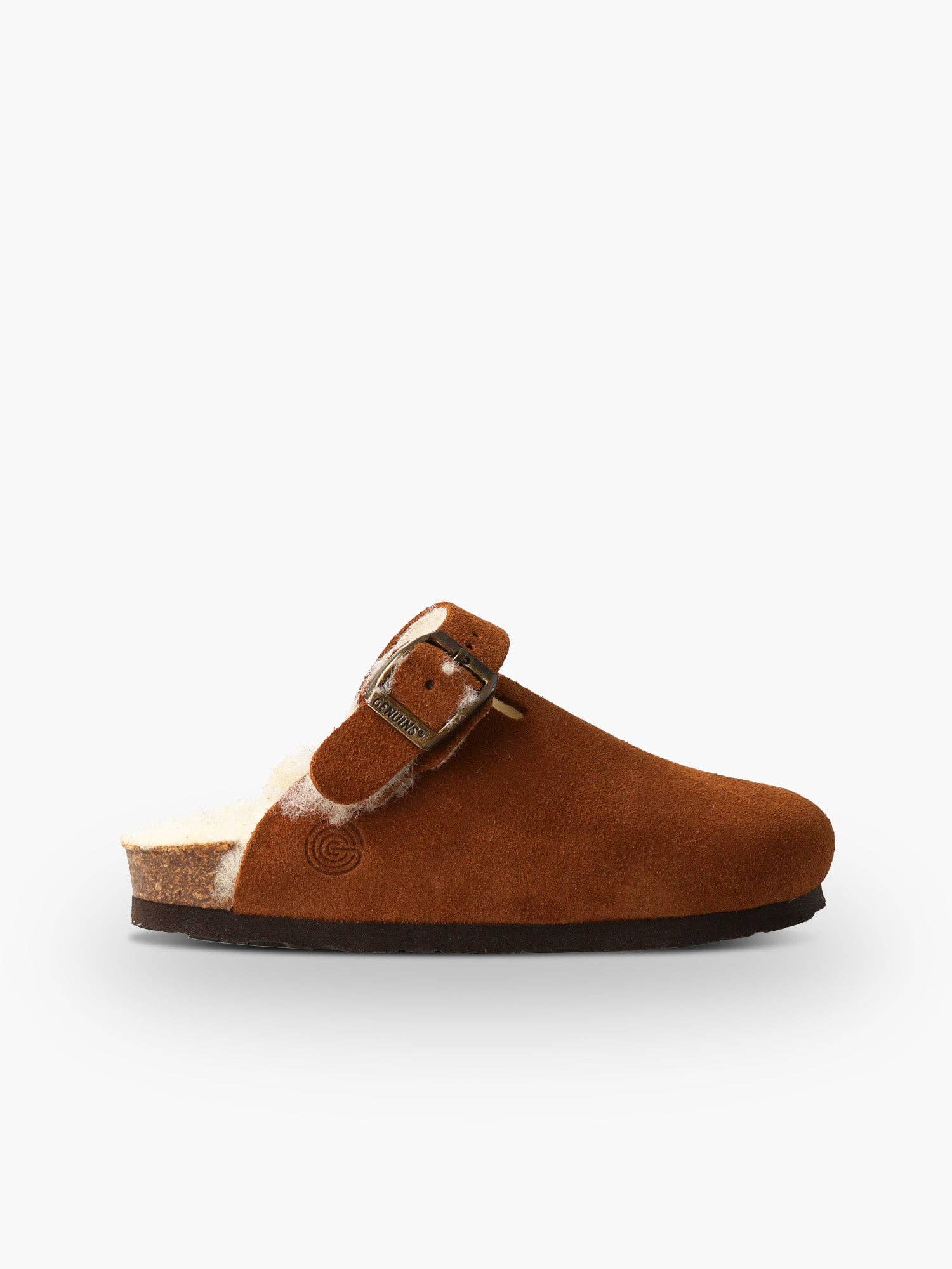 GENUINS - Wholesale Slippers - Kids - SHETLAND VELOUR WOOL ALMOND5