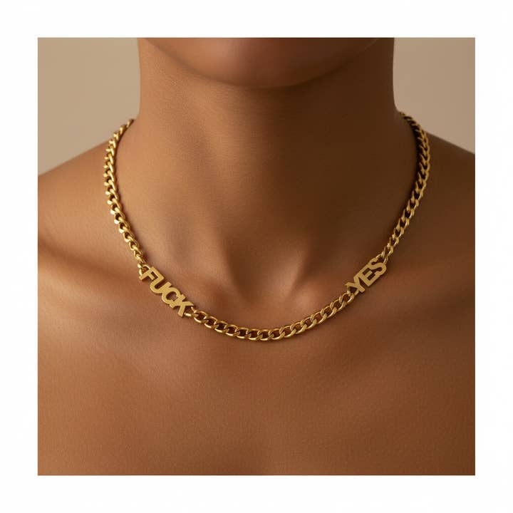 Jävlar Ja Guldpläterad Kraftig Kedja för wholesale av Fantastico Fans