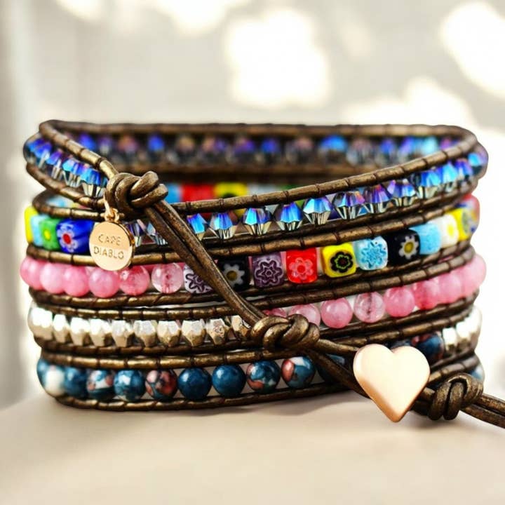 Cape Diablo – Großhandel Perlenarmband – Heilendes Blumen-Schutz-Wickel