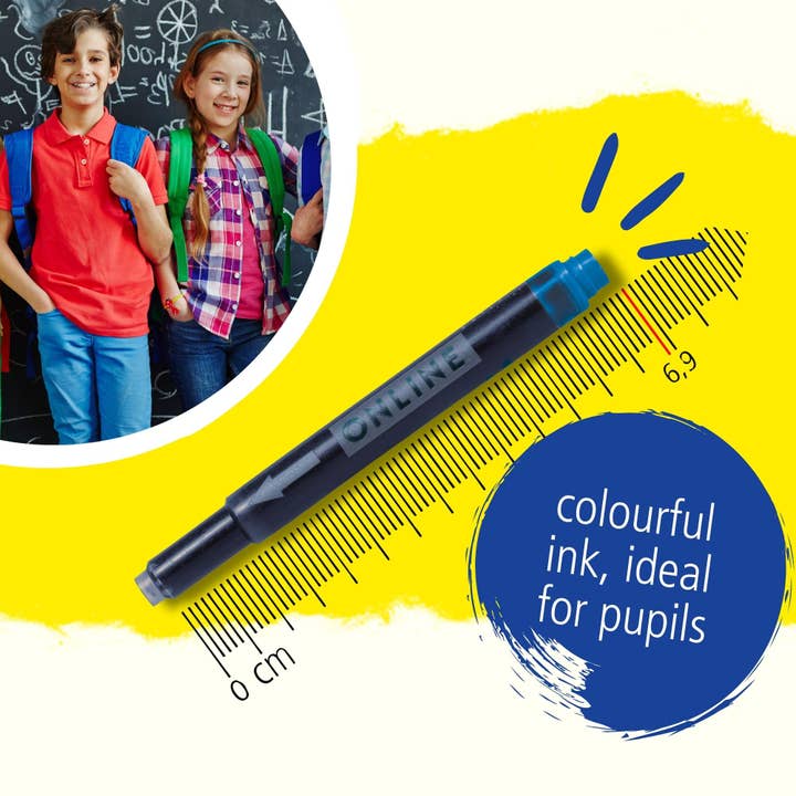 ONLINE Schreibgeräte GmbH - Wholesale Ink Pad - ONLINE combo ink cartridges royal blue (48 boxes)2