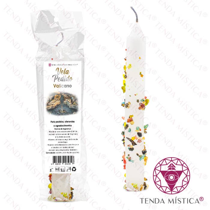 Tenda MÃstica - Wholesale Pillar Candle - Vatican Order Candle