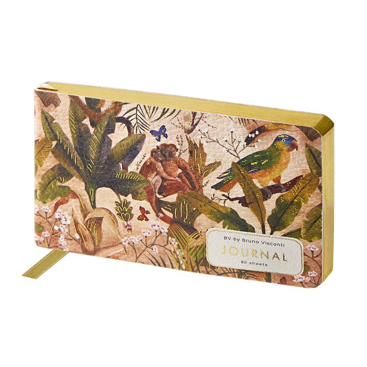 Horizontal Vegan Leather Weekly Planner - Jungle for wholesale by BV by Bruno Visconti