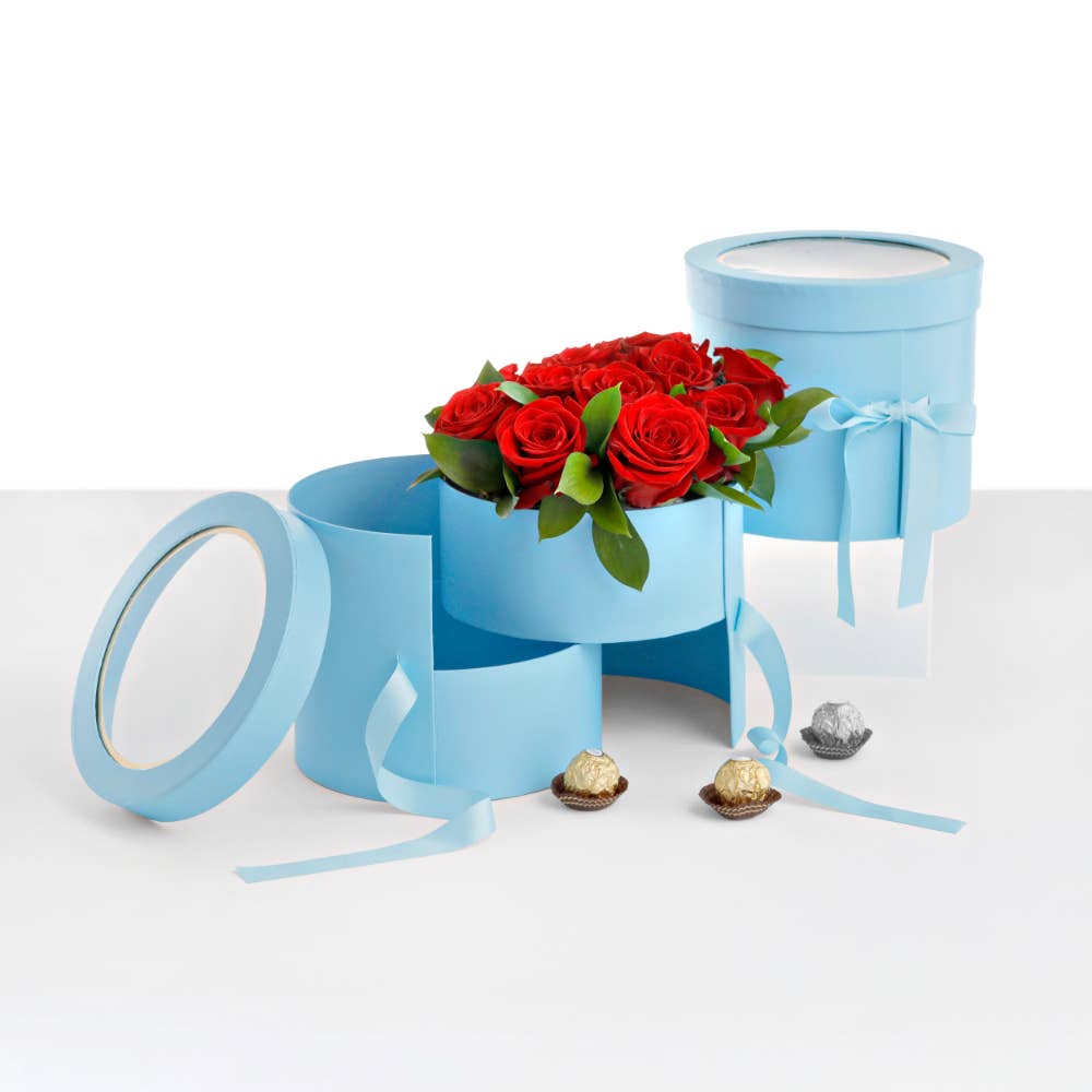 UNIKPACKAGING – wholesale Gift box – 2-Layer Surprise Gift Box for Flowers & Luxury Gifts18