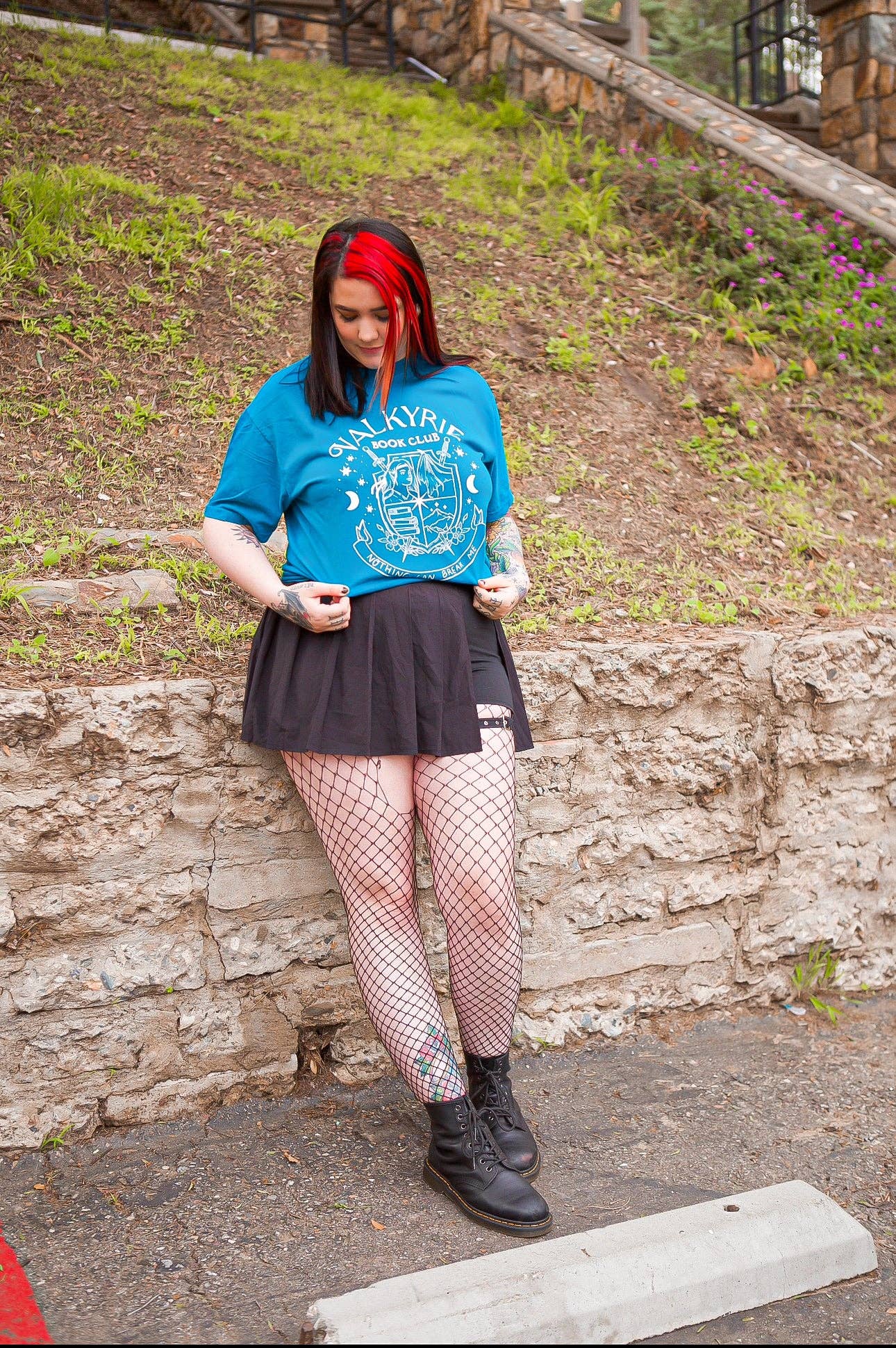 Sunbeam Shop Co - Wholesale Screen Printed T-Shirt - Women's - Valkyrie Book Club Shirt6