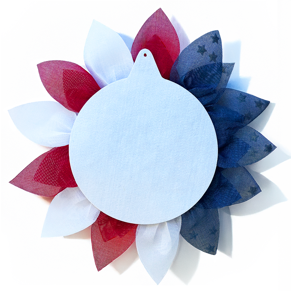 OrnamentallyYou - Vendita all'ingrosso Ghirlanda - Ghirlanda patriottica in juta rustica da 22 pollici, stile bandiera americana5