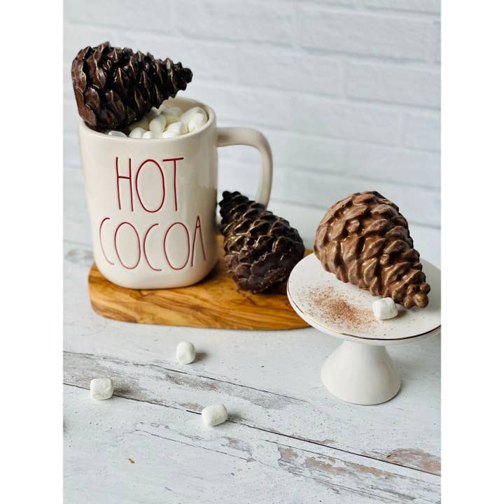 Chocolates Unlimited by Denise - Wholesale Hot Cocoa Mix/Kit - Pine Cone Hot Cocoa Bombs 2