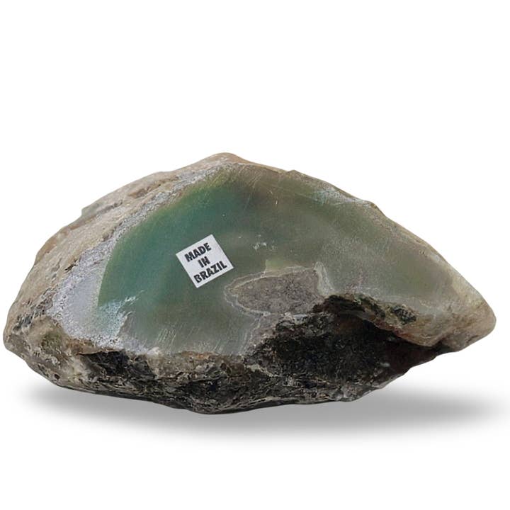 Arômes & Évasions - Wholesale Spiritual stone/crystal - Stone - Green Agate Slice - 254g Specimen1
