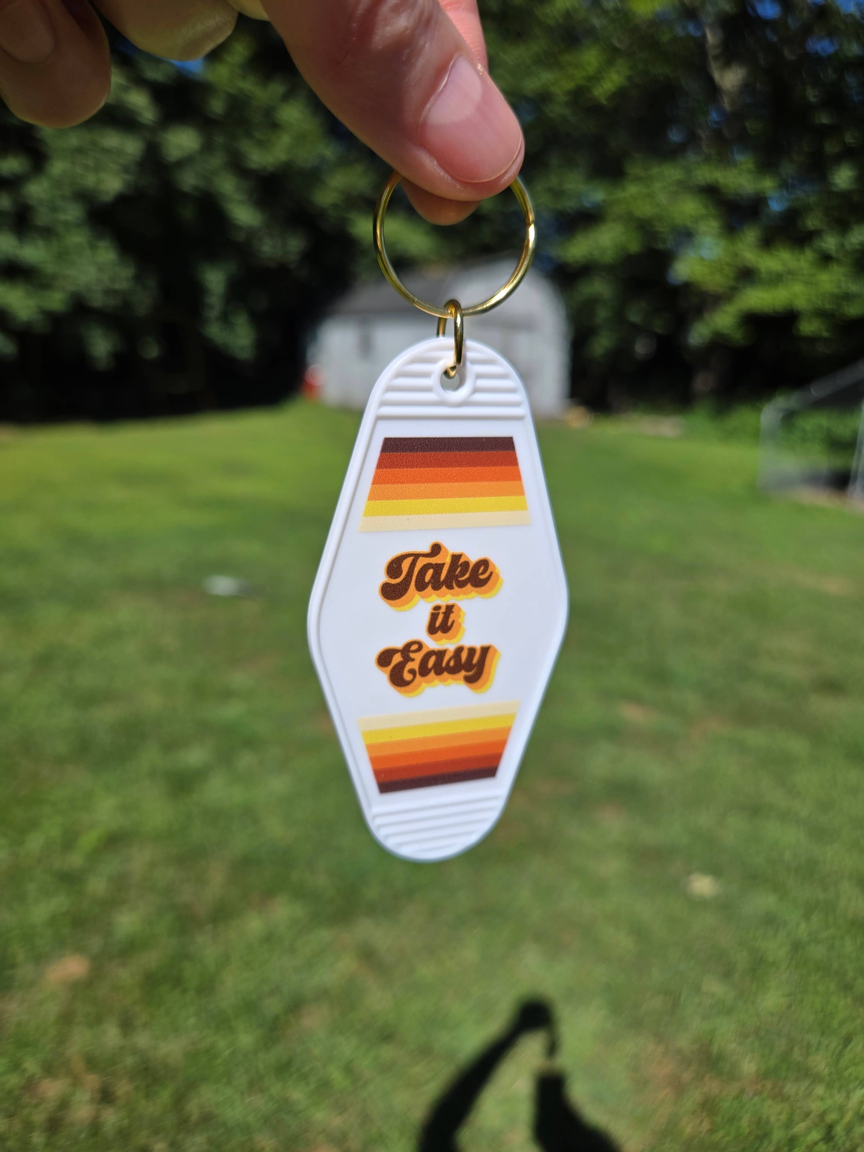 GiGi Thomas Designs - Wholesale Keychain - Unisex - Take It Easy Motel Keychain2