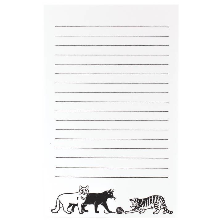 Taccuino con gatti in gioco per la vendita all'ingrosso da parte di Smudge Ink