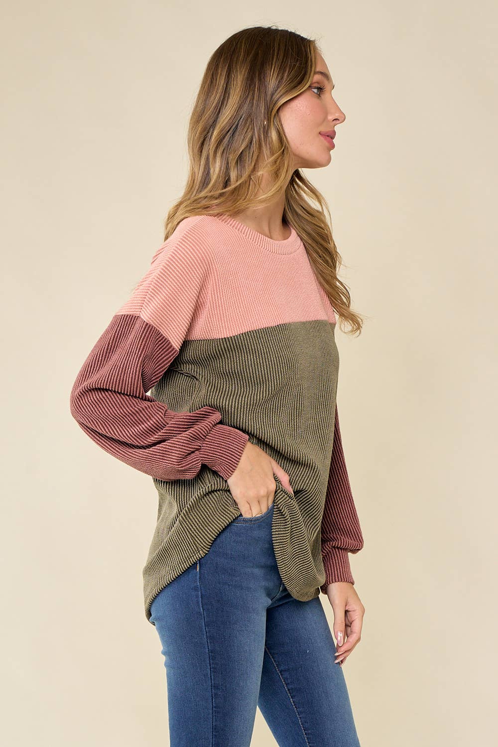 lovely melody – wholesale Sweatshirt - Dam – LMT3379-S-Time to Love Sweatshirt48