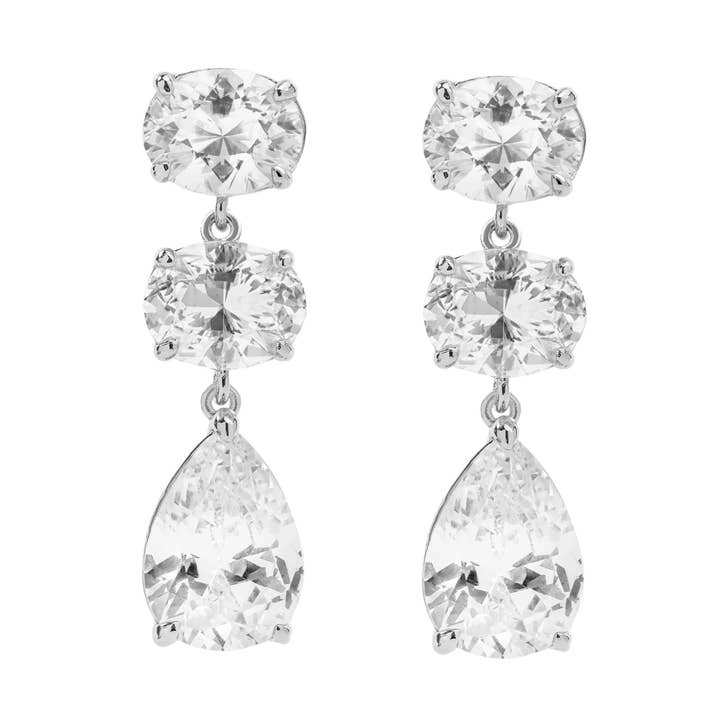 La boucle d'oreille For Richer pour la vente par The Perfect Hoop