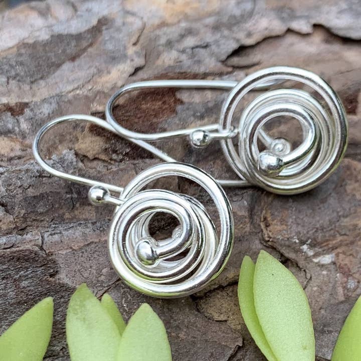 Pretzel Earrings - Shiny for wholesale by Jules Artwear