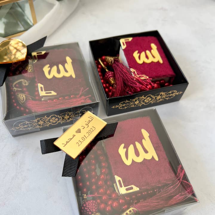 Uniq Favors – Engroshandel Gæstegave – Ramadan Gaver, Mini Koran Gaver, Eid Mubarak, islamisk boks