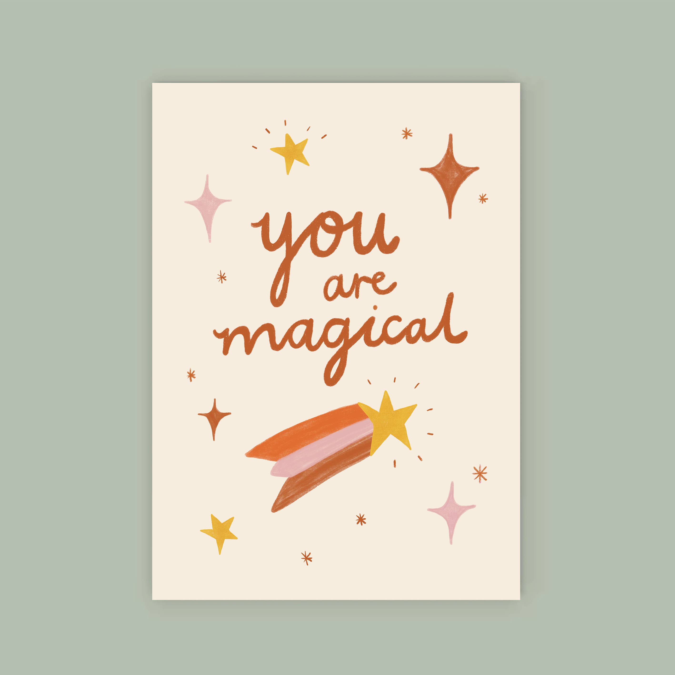 Lauren Sissons Studio - Vente Cartes de Saint-Valentin - Carte You Are Magical - Friend Positivity Love Valentine's2