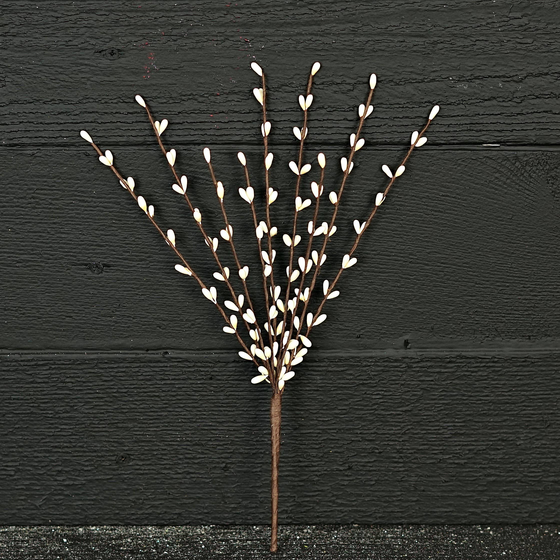 Impressive Enterprises, Inc. - Wholesale Artificial Flowers - ISB13800VAN- 12in Pip Berry Pick-Vanilla color2