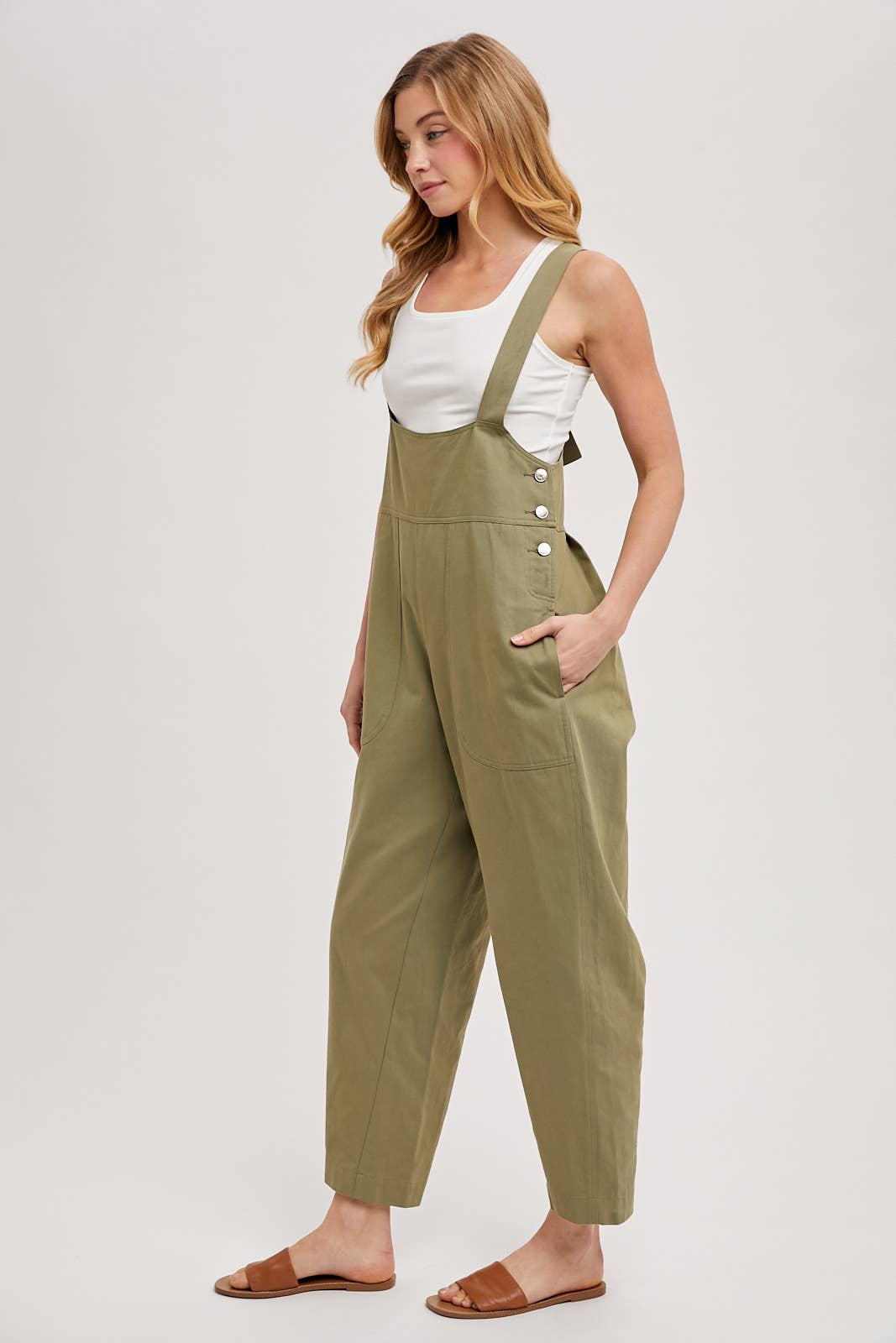 Peace Love Line - Vente Combinaison – femme - PL7158 - SALOPETTE CAPRI ÉVASÉE5