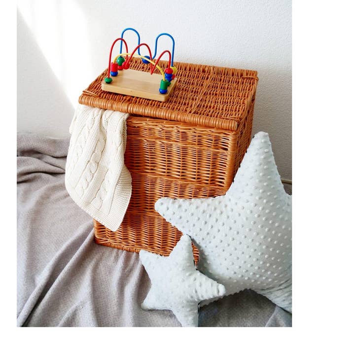 Natural Wicker Basket, Laundry Basket, Storage Wicker for wholesale by The Wicker Stories