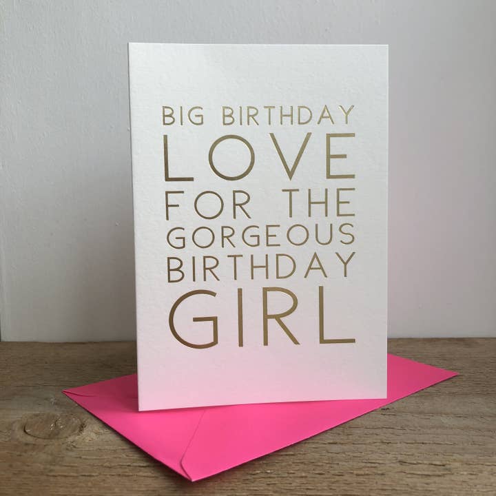 Grande carte d'anniversaire MAY06 pour la vente par Megan Claire