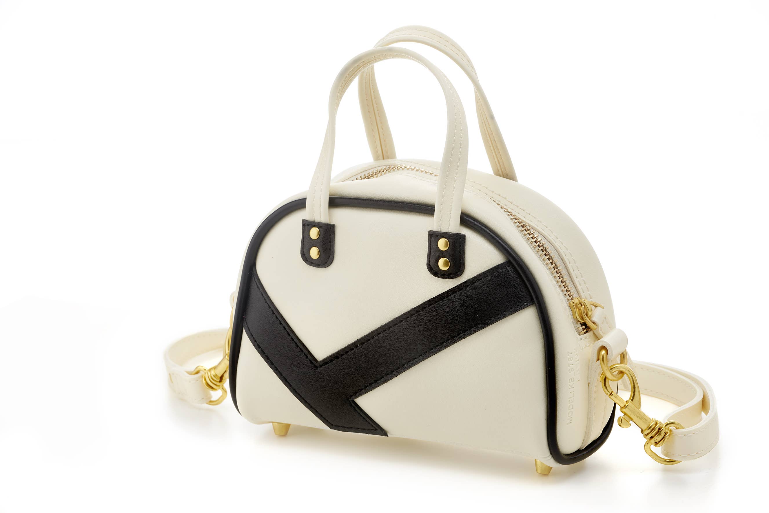 KEH-NOO – wholesale Purse/bag accessory – Women’s – Nomad Chic Mini Bag with Gold details and modern pop style1