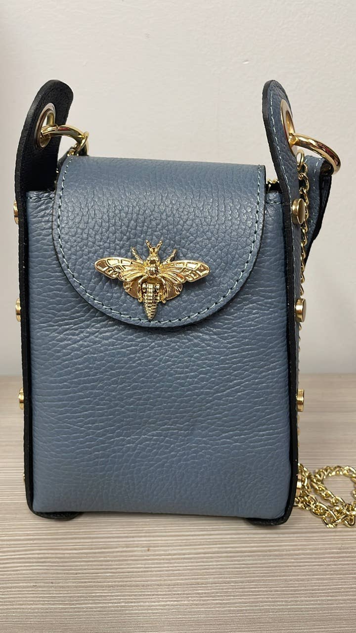 JIJOU CAPRI – bolsa tiracolo - Mulher por atacado – Capela de Abelha Couro Celular Mala Cruzada JIJOU CAPRI9