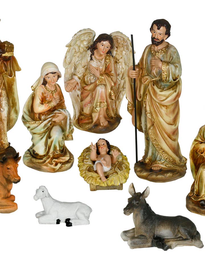 11 Pc - 12" Nativity Figures for wholesale by H.J. SHERMAN COMPANY, INC.