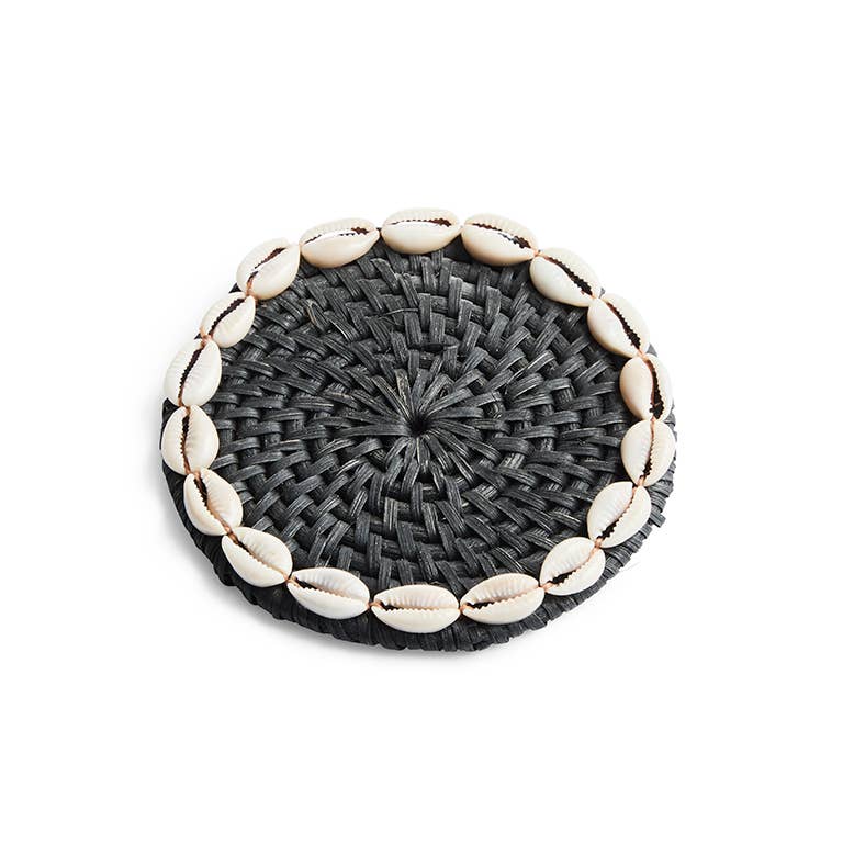 ByBazz - Wholesale Decorative Plate/Dish/Bowl - Plate Rotan Cowrie5