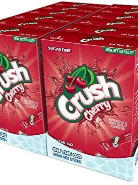On the Go Drink Mix Cherry- Cherry Crush (6 Pockets) for wholesale by iSweet.ca