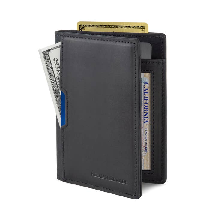 Serman Brands - Vendita all'ingrosso Portafogli - Uomo - 5.0 RFID Blocco Minimalista Portafoglio Slim3