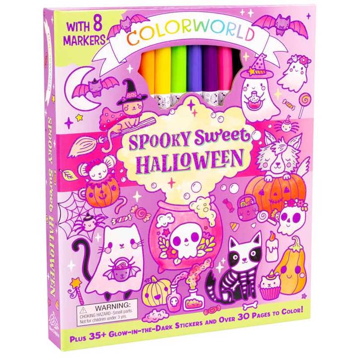 Simon & Schuster - Wholesale Coloring & Activity Book - Kids & Baby - ColorWorld: Spooky Sweet Halloween by1