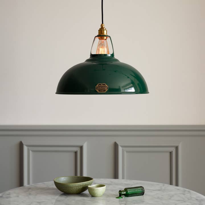Original Green Lampshade - Large 1933™ Design for wholesale by Coolicon Lighting