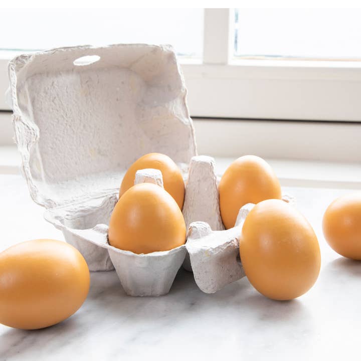 New Classic Toys - Wholesale Wood Toy - Kids - New Classic Toys Wooden toy eggs - 6 pieces2