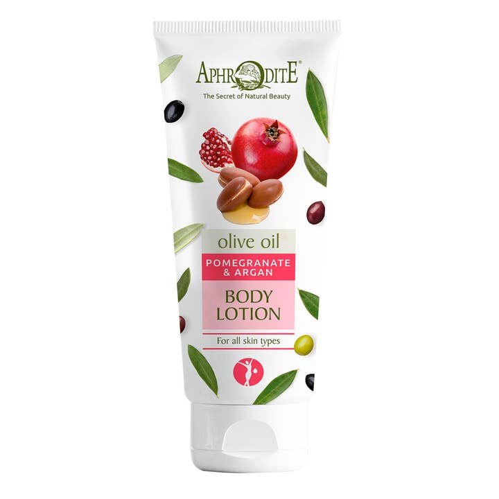 Bodylotion med Argan & Granatæble for engroshandel hos Aphrodite Skin Care USA