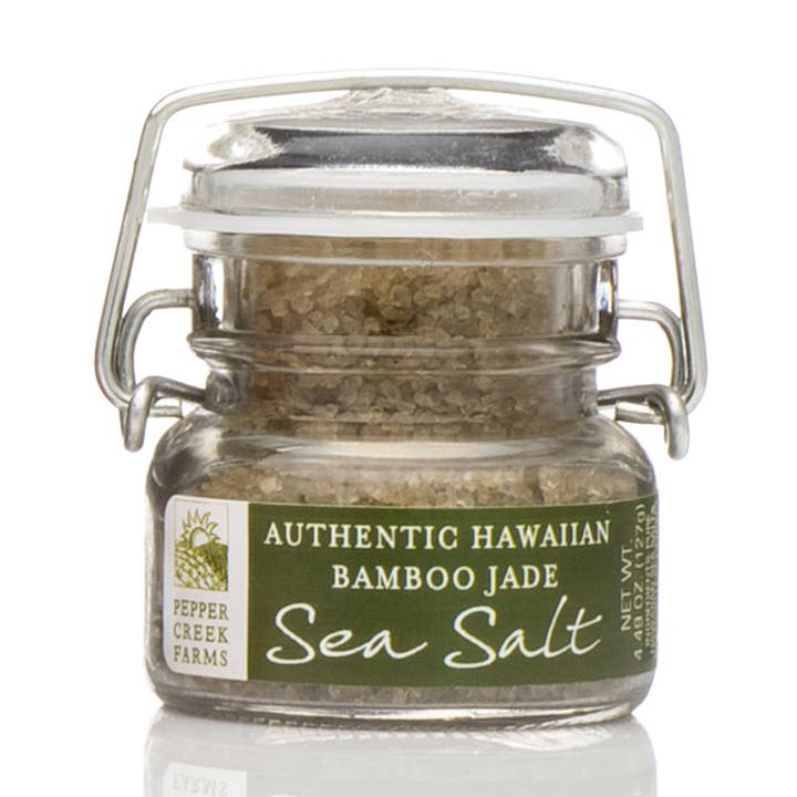 Pepper Creek Farms - Wholesale Salt - Hawaiian Bamboo Jade Sea Salt 4.57 Oz.0
