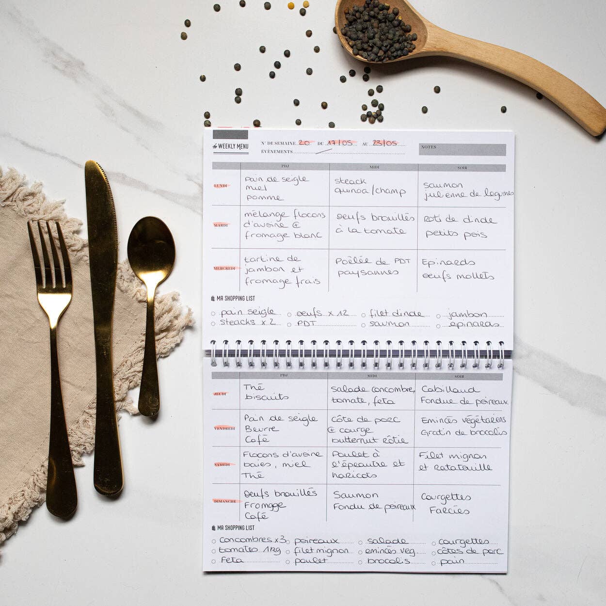 Women Warriors – wholesale Planerare – Min Crazy Meny - Höst5