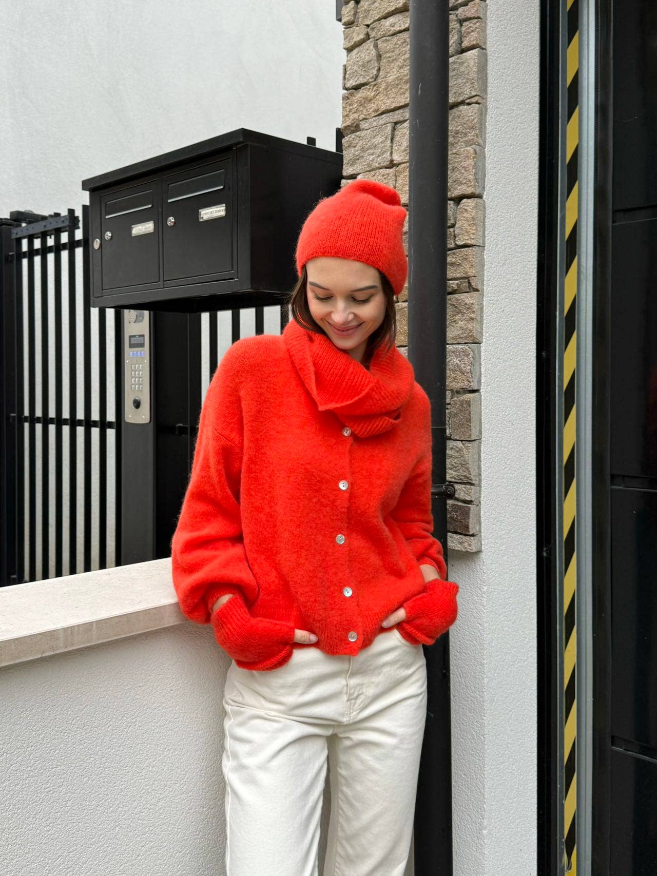 NOELINE - Vente Cardigan – femme - Cardigan en alpaga superfine et laine 75500