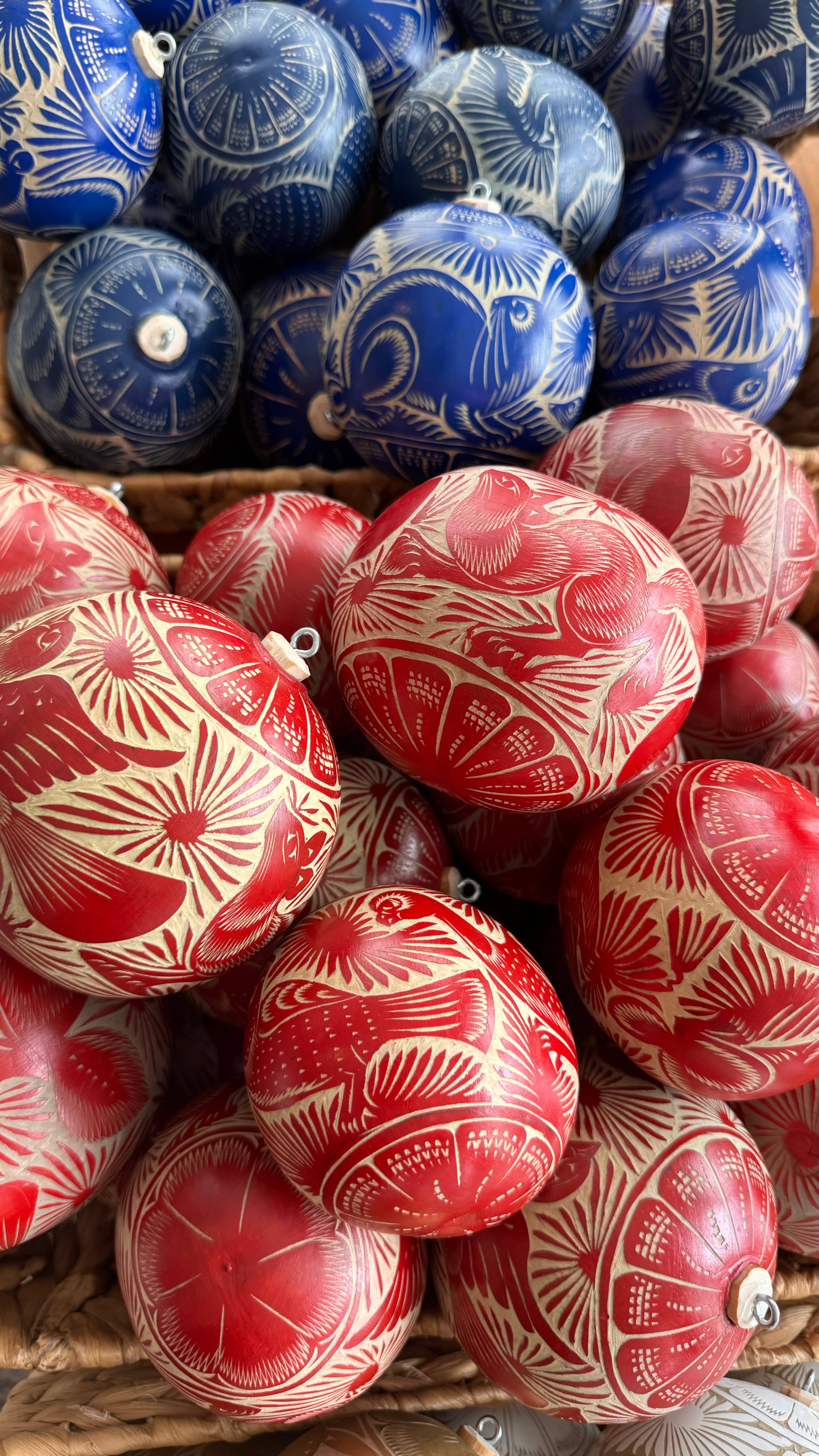 Origin Mexico - Wholesale Ornament - Handmade Christmas Ornaments, Handcrafted Tree Ornament13