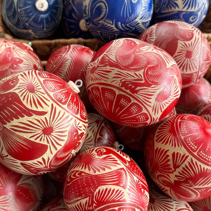 Origin Mexico - Wholesale Ornament - Handmade Christmas Ornaments, Handcrafted Tree Ornament13