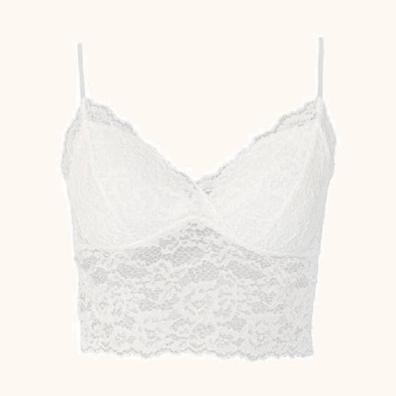 VIVIENNE BRALETTE - WHITE for wholesale by dash of daring