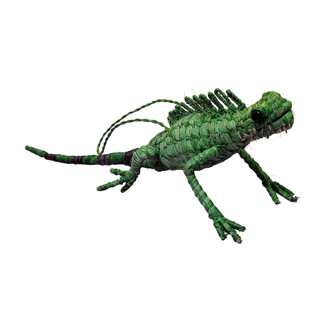 Amazon Ecology - Wholesale Ornament - IGUANA FAIR-TRADE CHRISTMAS TREE ORNAMENT FROM THE PERUVIAN AMAZON3