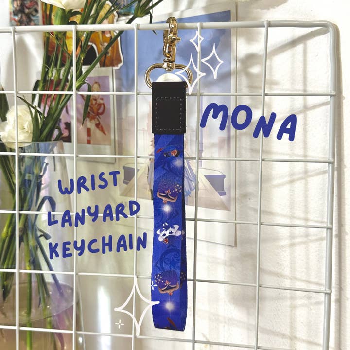 Mona Handgelenk-Schlüsselband aus Leder - Genshin Impact Serie für den Großhandel von Studio Ayu