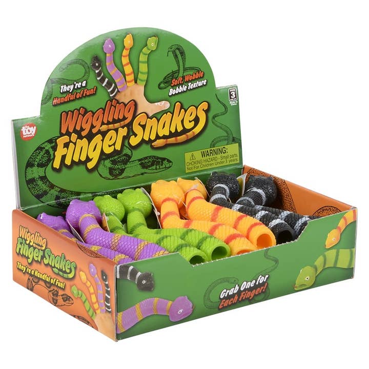 La Luna Bella - Toys - Wholesale Classic toy – Kids - 5.5" FINGER SNAKE (24PC/UN) LLB kids toys1