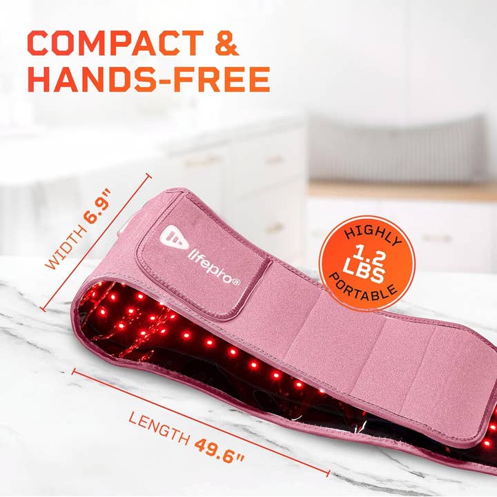 LifePro - Wholesale Heating Pad - Lifepro Red Light Therapy Belt for Muscle and Circulation24