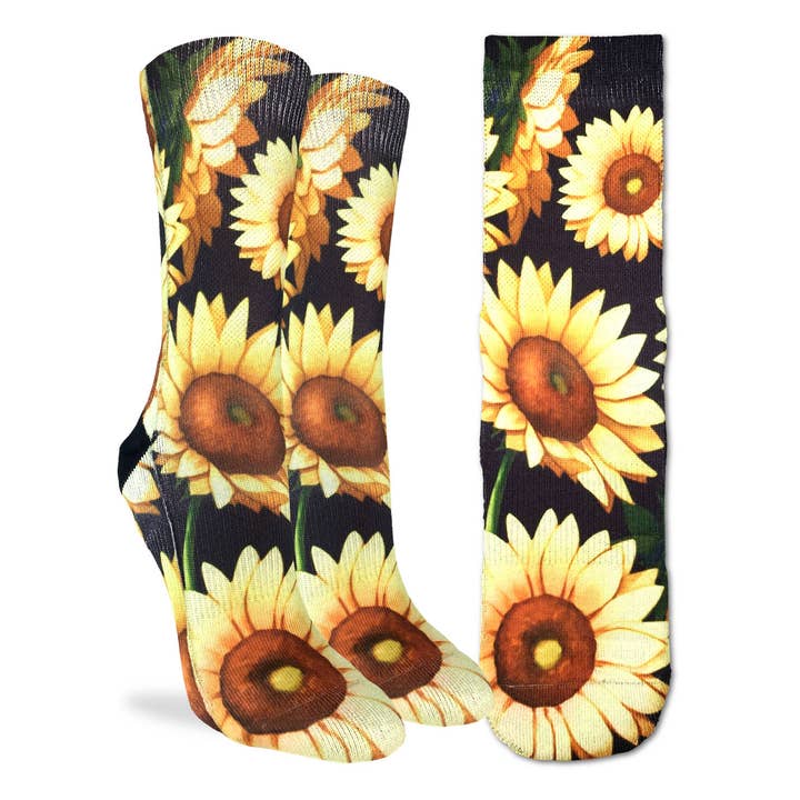 Good Luck Sock - Wholesale Socks - Women's - Women's Sunflowers Socks