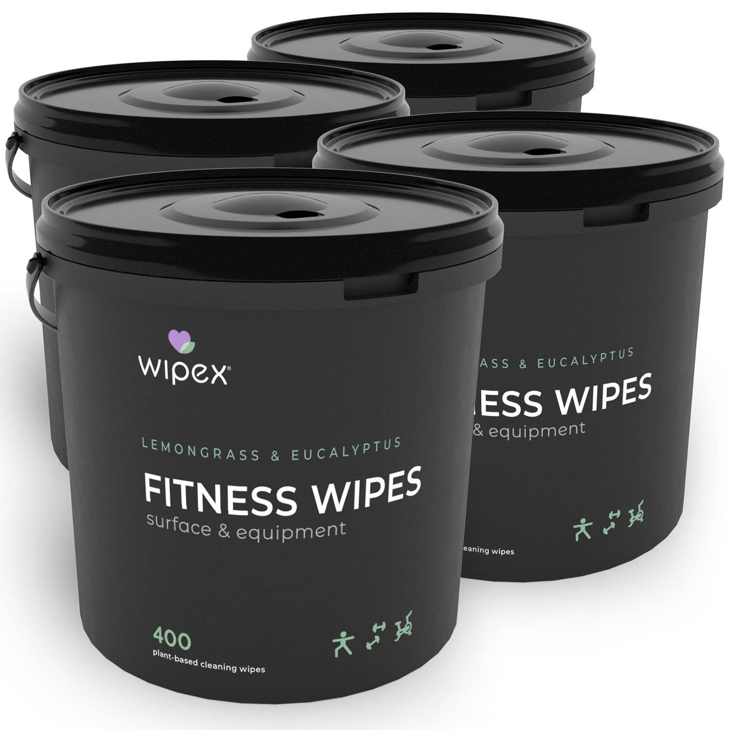 Wipex - Wholesale Fitness Equipment - Wipex 400 Yoga Mat Wipes | Natural | Plant-based | For Fitness & Yoga Gear, Chiropractic, Massage Tables3