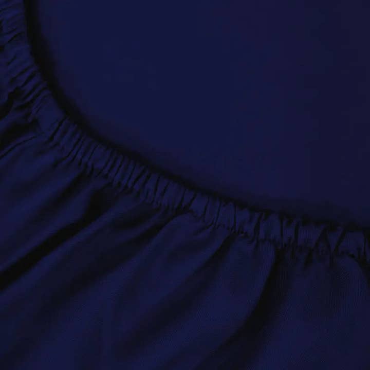 The Fitted Sheets – wholesale Fitted sheets – Blue Microfiber fitted sheet 10 Inches Deep 100% Polyester6