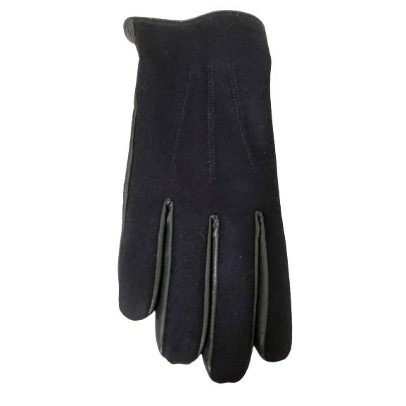 Hommard - Wholesale Gloves - Men's - Grey Nappa Leather Gloves with Wool1