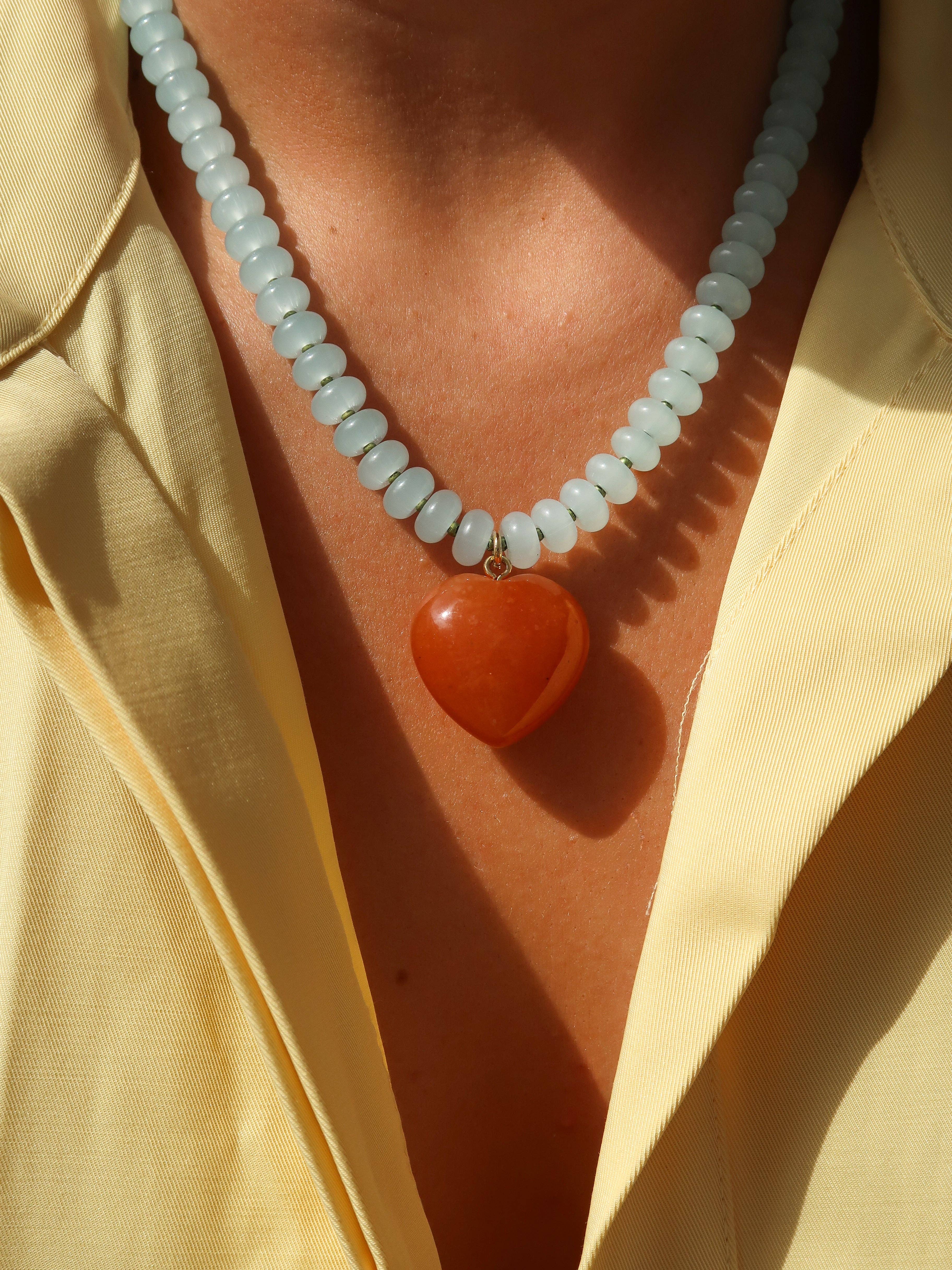 Cara O Sello Brand - Wholesale Pendant/Charm Necklace - The Opalite Lover7